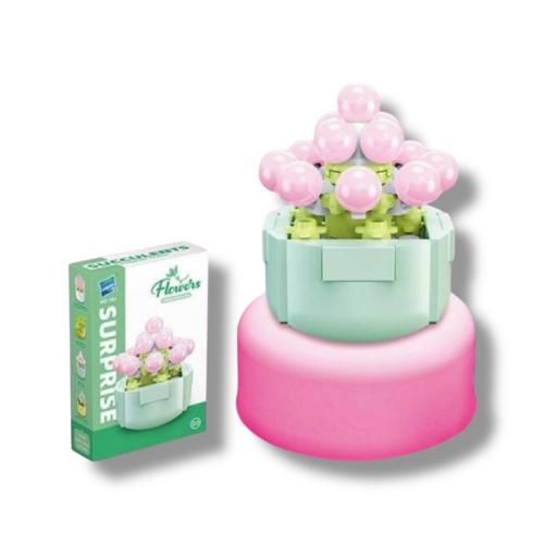 Конструктор SURPRISE Квітучий рожевий кактус, 25-103