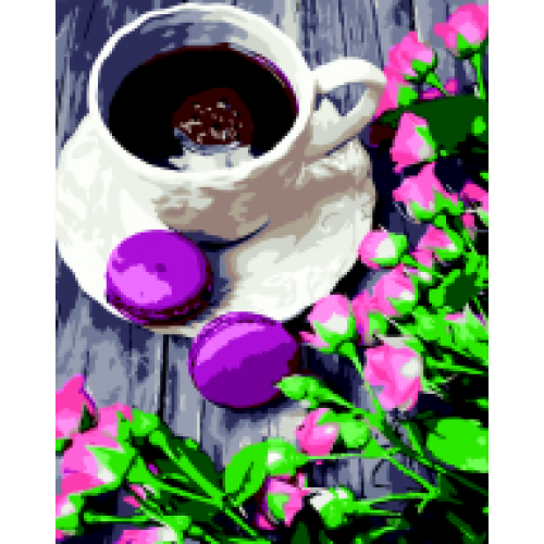 Набір для розпису за номерами "Насолода", ZB 64196