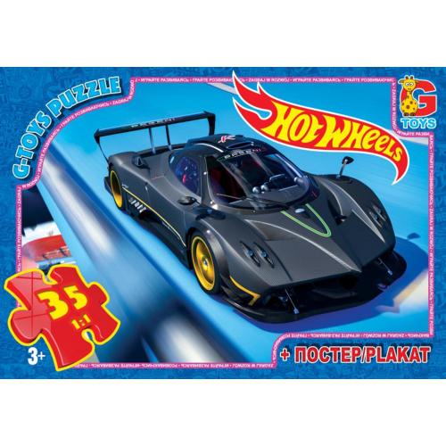 Пазлы из серии "Hot Wheels", 35 елементов, GP-FW703