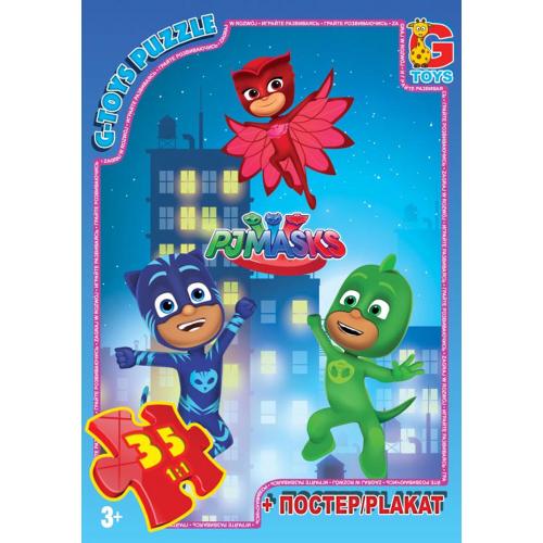 Пазлы из серии "PJ Masks", 35 элементов, GP-PGM04