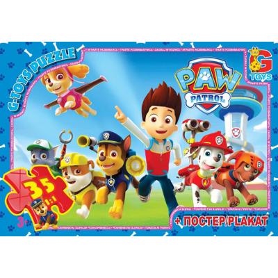 Пазлы из серии "Paw Patrol", 35 элементов