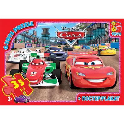 Пазлы из серии "Тачки", 35 элементов