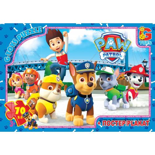 Пазлы из серии "Paw Patrol", 70 элементов, GP-PW0824