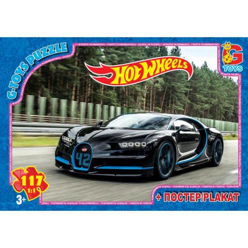 Пазлы из серии "Hot Wheels", 117 элементов, GP-FW711