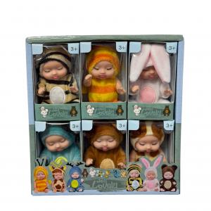 Набір ляльок &laquo;Doll Lovely&raquo; в костюмах тварин (Ціна за 6шт.)