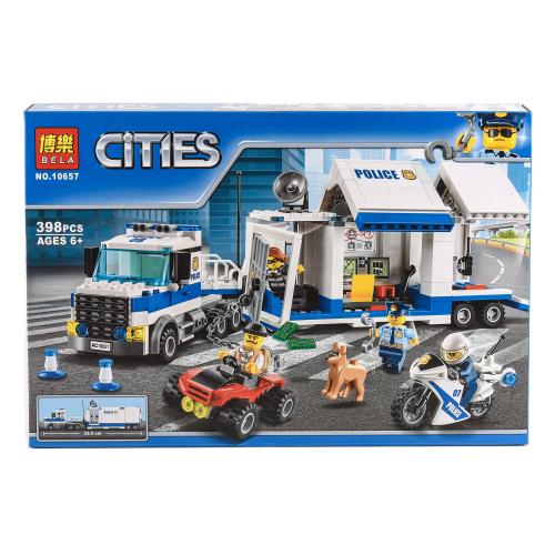 Конструктор BELA Cities "Мобильный командный центр", 398 деталей, 10657