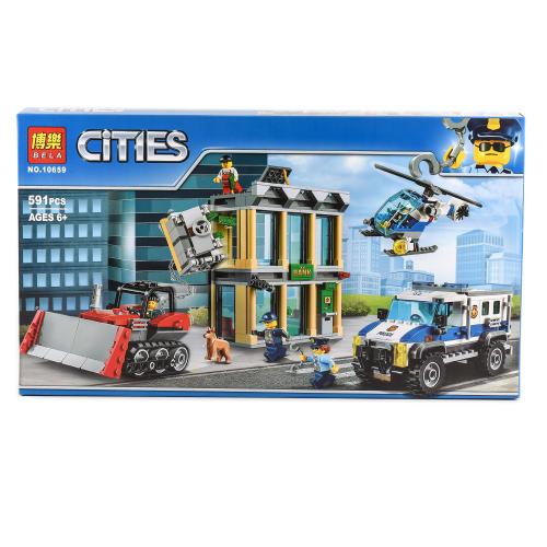Конструктор BELA Cities "Ограбление грузовика", 427 деталей, 10659