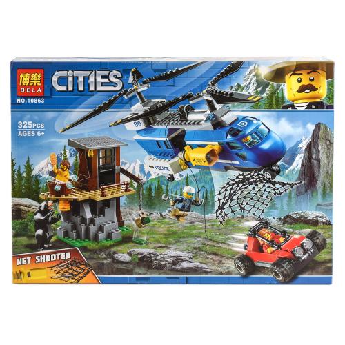 Конструктор BELA "Погоня в горах", 325 деталей, 10863