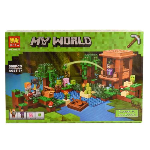 Конструктор BELA Minecraft "Хижина ведьмы", 508 деталей, 10622