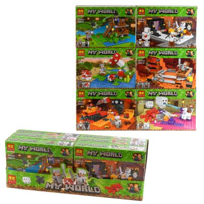 Конструктор BELA Minecraft "Мой мир" (6 видов), 146 дет., 10954-10959 Конструктор BELA Minecraft "Мой мир" (6 видов), 146 дет., 10954-10959