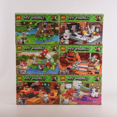 Конструктор BELA Minecraft "Мой мир" (6 видов), 146 дет., 10954-10959