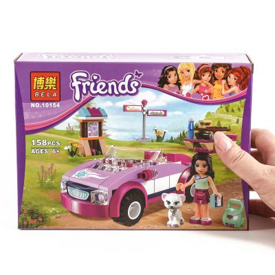 Конструктор BELA Friends "Спортивный автомобиль Эммы", 160 деталей, BELA 10154