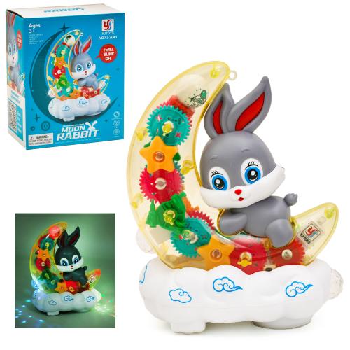 Музична іграшка "Кролик на місяці", YJ-3043 Музична іграшка "Кролик на місяці", YJ-3043