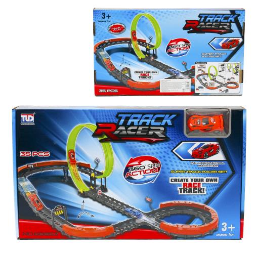 Трек Track Racer, 35 деталей, 68853 Трек Track Racer, 35 деталей, 68853