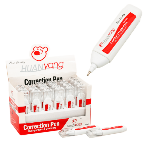 Коректор ручка HUANYANG 16 ml, HY-606 Коректор ручка HUANYANG 16 ml, HY-606