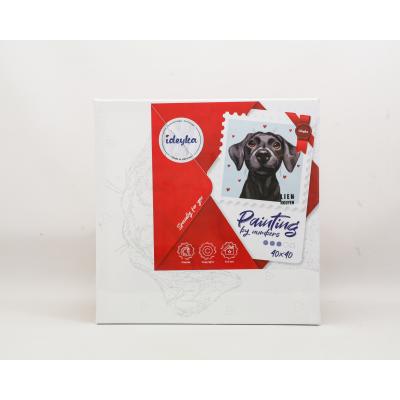 Набір для розпису по номерах "Ласкавий друг", ID-KHO4332 Набір для розпису по номерах "Ласкавий друг", ID-KHO4332