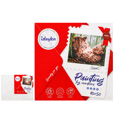 Набір для розпису по номерах "Ніжність", ID-KHO4356 Набір для розпису по номерах "Ніжність", ID-KHO4356