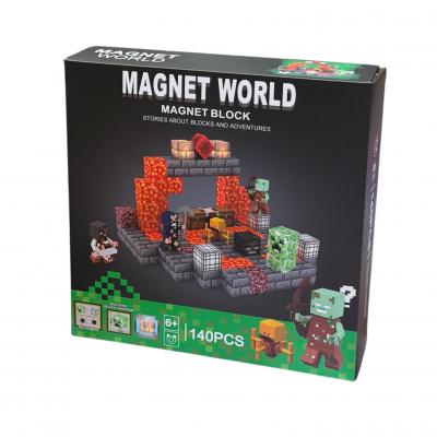 Конструктор магнітний MAGNET WORLD 140дет. Конструктор магнітний MAGNET WORLD 140дет.