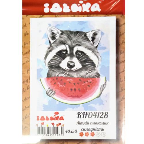 Набор для росписи по номерам "Летние вкусности", 40х50 см, ID-KHO4128