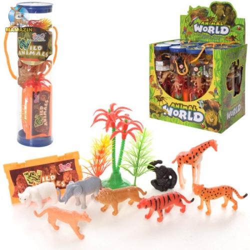 Набір тварин колба 20*5см, 866-E7-KI