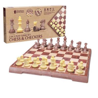 Настільна гра "Шахмати" у короб.19,5*9,5*3см