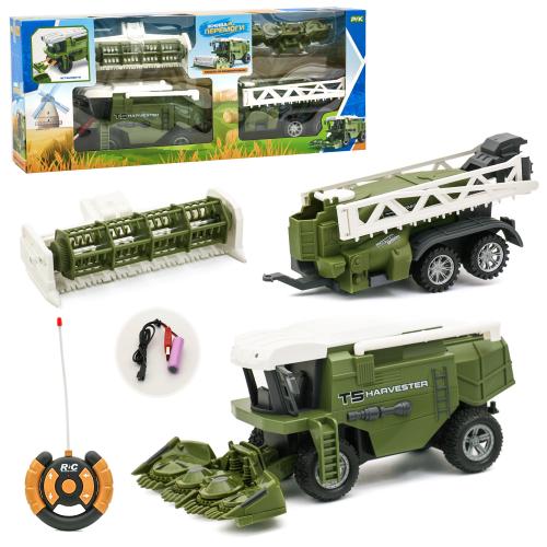 Іграшка на радіокеруванні "Комбайн з причепом", M 4957 Іграшка на радіокеруванні "Комбайн з причепом", M 4957