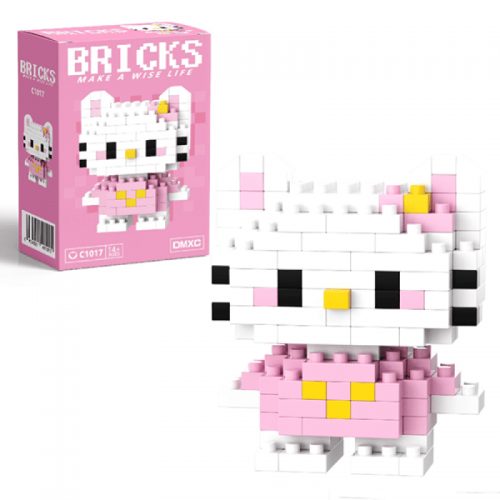 Конструктор піксельний "КІТТІ" 6см, 560 деталей (300), 1017-С Конструктор піксельний "КІТТІ" 6см, 560 деталей (300), 1017-С