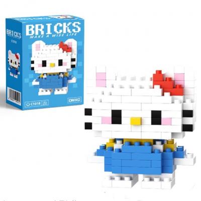 Конструктор піксельний "КІТТІ ГОЛУБА" 6см, 560 деталей (300)