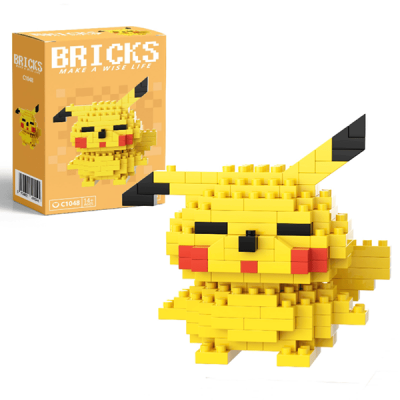 Конструктор піксельний, Покемон 6см, 560 деталей (300)