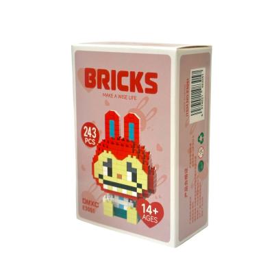 Конструктор піксельний, LABUBU 6см, 560 деталей (300)