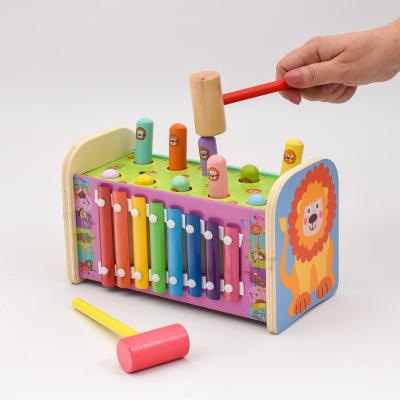 Деревянная стучалка + ксилофон, SL-413-6