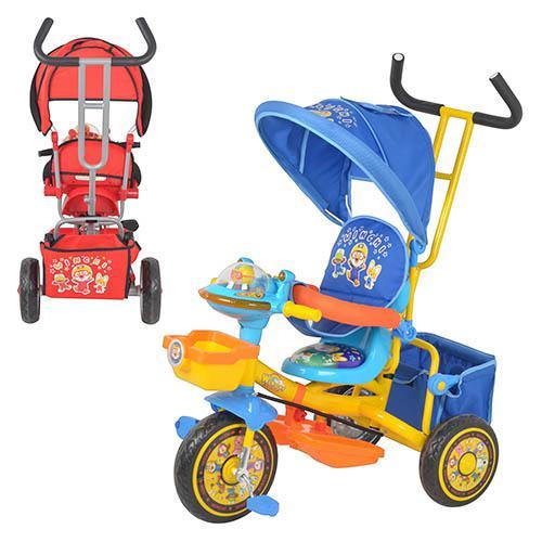 Велосипед, 3 кол., 2 цвета, в кульке, M 1660-2 Велосипед, 3 кол., 2 цвета, в кульке, M 1660-2