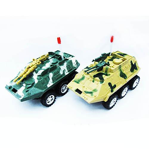 Танк, инерц-й, микс цветов, в кульке, 560-31