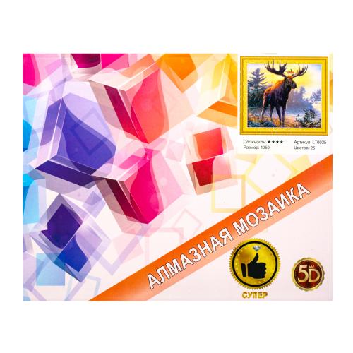 Набір для творчості "Алмазна мозаїка 5D", LT0025 Набір для творчості "Алмазна мозаїка 5D", LT0025