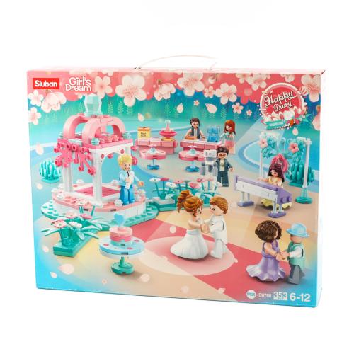 Конструктор SLUBAN, 353 деталей, M38-B0768