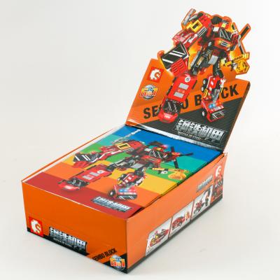 Конструктор пожарная техника (98 деталей), 103093-103098