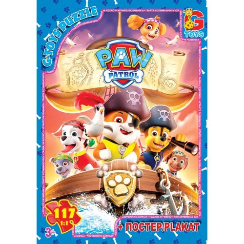 Пазлы из серии "Paw Patrol", 117 элементов, GP-PW0827