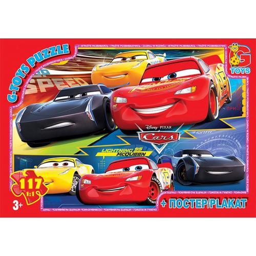 Пазлы из серии "Тачки", 117 элементов	, GP-Z10198