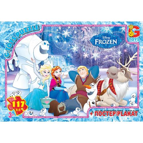 Пазлы из серии "Frozen", 117 элементов, GP-FR017