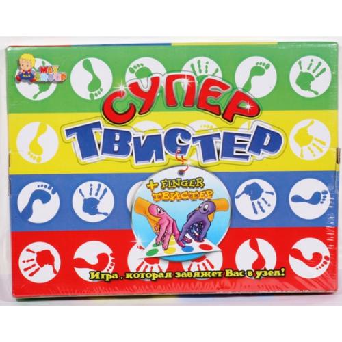 Игра "Твистер 2 в 1", РУС, в кор-ке, МГ 023-1 Игра "Твистер 2 в 1", РУС, в кор-ке, МГ 023-1
