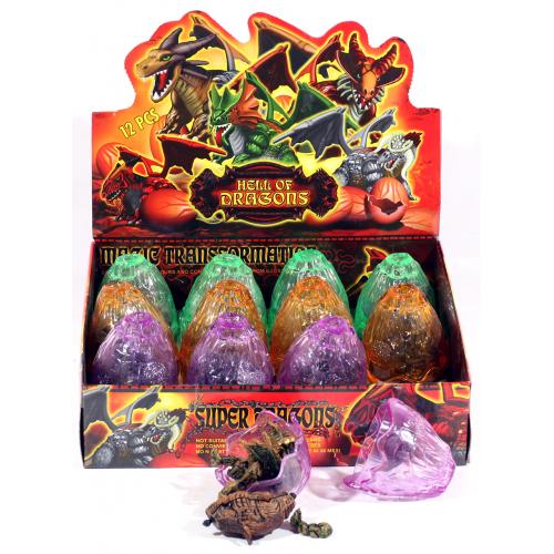 Дракон, в яйці, мікс видів, в дисплеї, Q 9899-3