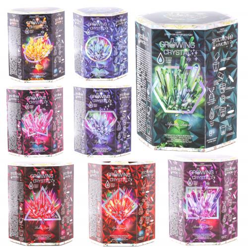 Набір для проведення дослідів "GROWING CRYSTAL", ДТ-СО-16-44 Набір для проведення дослідів "GROWING CRYSTAL", ДТ-СО-16-44