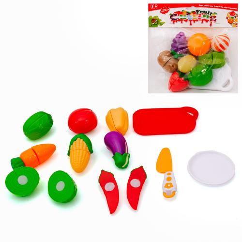 Набір фруктів та овочів на липучці, 7T-3302-1-2-3-4 Набір фруктів та овочів на липучці, 7T-3302-1-2-3-4