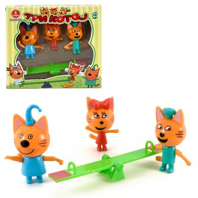Набор фигурок "Три кота", в кор-ке, PS660