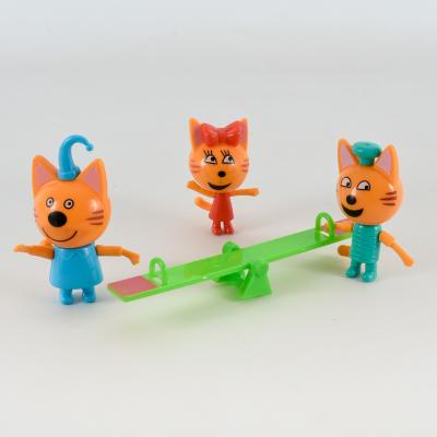 Набор фигурок "Три кота", в кор-ке, PS660