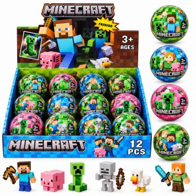 Minecraft+картки, в кулі, пластик