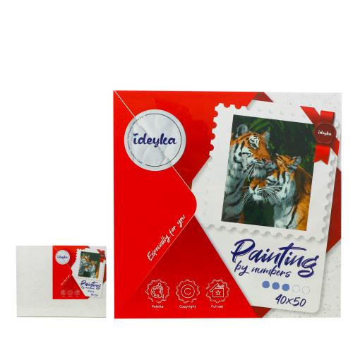 Набор для росписи "Тигровая любовь", ID-KHO4301