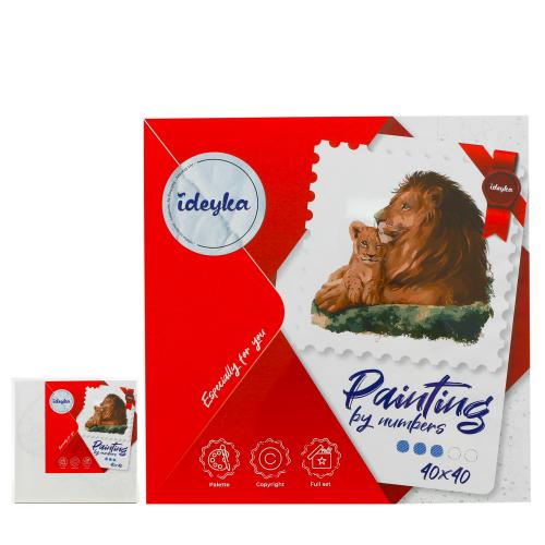 Набор для росписи "Рядом с папой", ID-KHO4303 Набор для росписи "Рядом с папой", ID-KHO4303