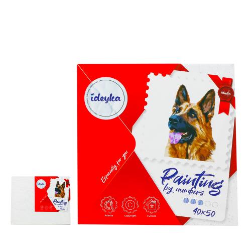 Набор для росписи "Верный друг", ID-KHO4308 Набор для росписи "Верный друг", ID-KHO4308