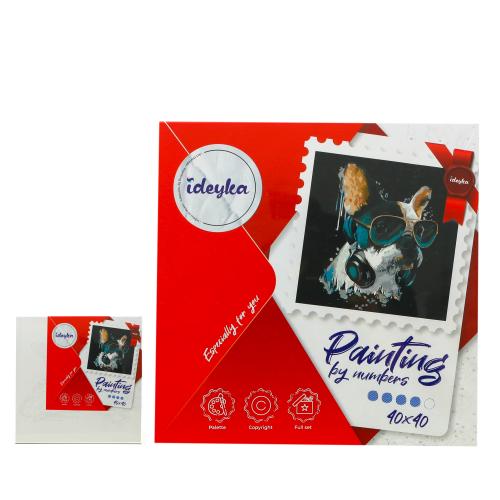 Набор для росписи "Пушистый диджей", ID-KHO4309 Набор для росписи "Пушистый диджей", ID-KHO4309